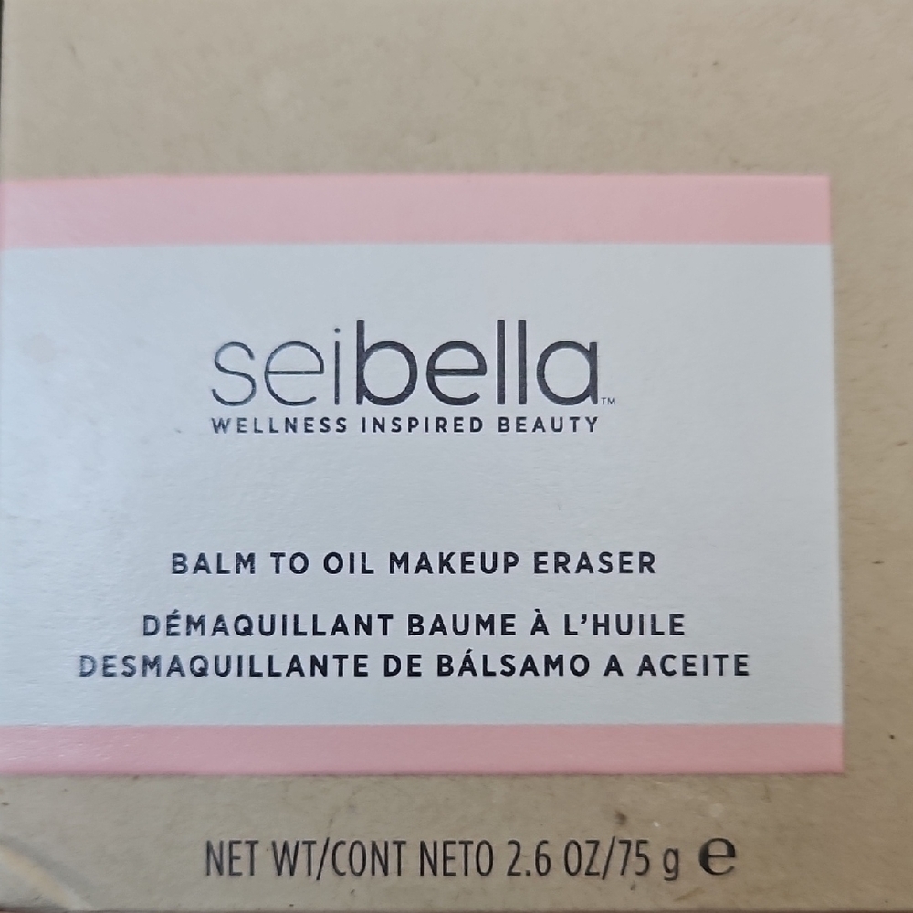 NEW! Sei Bella Balm to Oil Makeup Eraser 2.6oz/75g From Melaleuca. USA Product!